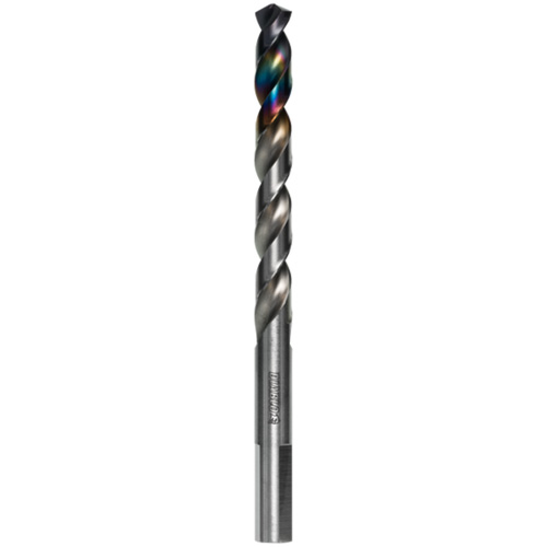 Metal Demon Drill Bit for Mild, Hardened and Stainless Steels, 3/8", 3-2/5" Flute, 130° Point NRZ Safety Inc.