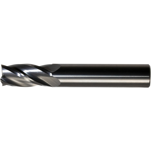 CEM-SE-4 Square Nose Single End General Purpose End Mill, 1/2" Dia., 3" L, 4 Flutes, 1/2" Shank, Carbide NRZ Safety Inc.