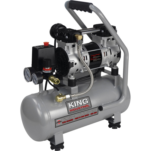 Compresseur &agrave; air sans huile ultra silencieux, Essence, 3 gal., 135 PSI NRZ Safety Inc.