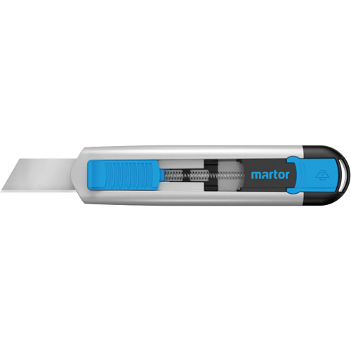 SECUNORM 540 Retractable Knife with Styropor Blade No. 17940, 36 mm, Stainless Steel, Heavy-Duty, Aluminum Handle NRZ Safety Inc.