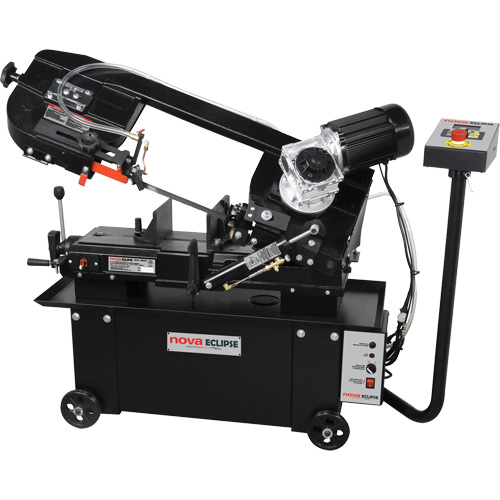 Nova DVR Metal Cutting Bandsaw, Horizontal, 7" rond et 7" x 12" rectangulaire Cutting Capacity NRZ Safety Inc.