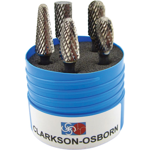 Shipyard Cut Carbide Bur Set, 5 Pieces NRZ Safety Inc.