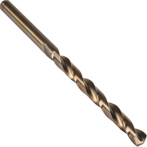 Foret long pour gros travaux, #7, Acier rapide au cobalt, Cannelure 3-5/8", Pointe de 135° NRZ Safety Inc.