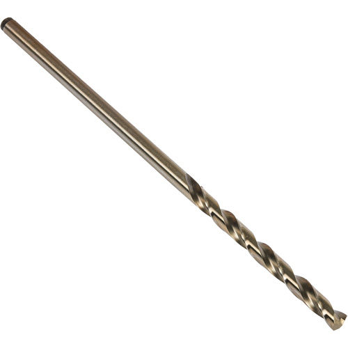 Extra Length Aircraft Extension Drill Bit, #3, High Speed Cobalt, 2-1/2" Flute, 135° Point NRZ Safety Inc.