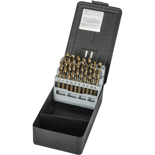 Heavy-duty Screw Machine Drill Bit Set, 26 Pieces, High Speed Cobalt NRZ Safety Inc.