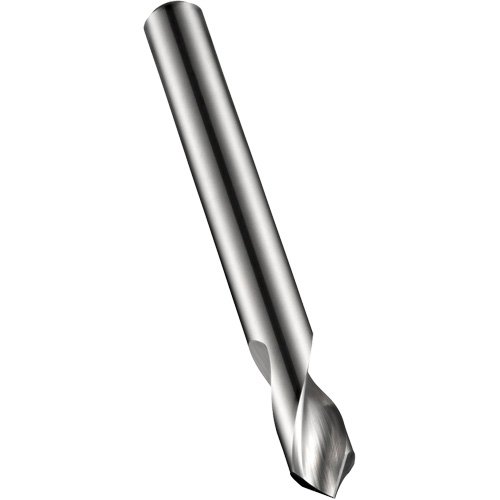 Spotting Drill, 10 mm, Carbide, 26 mm Flute, 90° Point NRZ Safety Inc.