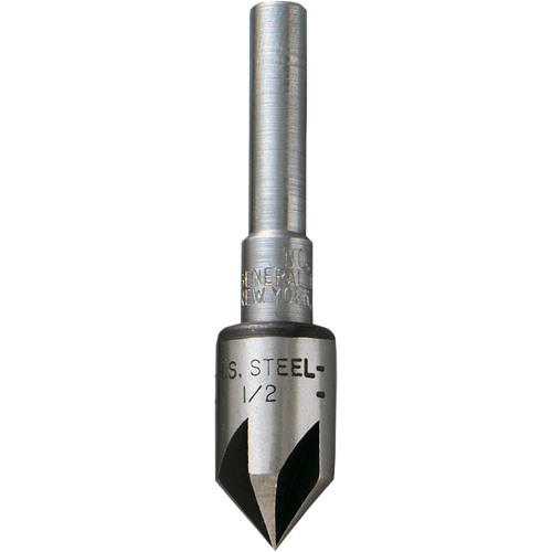 Countersink Bit, 1/2", High Speed Steel, 82° Angle, 5 Flutes NRZ Safety Inc.