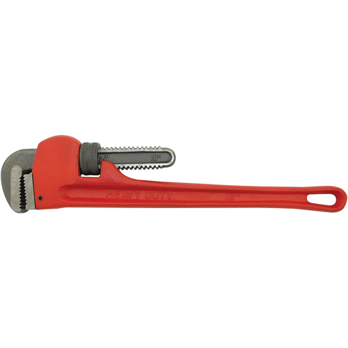 Cl&eacute; &agrave; tuyaux, Cap des m&acirc;choires 2-1/2", Longueur 18", Fini Rev&ecirc;tement en poudre, Prise Aucune NRZ Safety Inc.