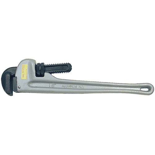 Pipe Wrench, 2-1/2" Jaw Capacity, 18" Long, Non-Ergonomic Handle NRZ Safety Inc.