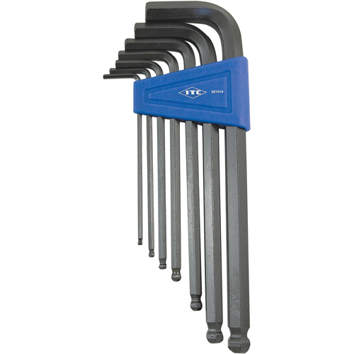 Ball Nose Hex Key Set, 7 Pcs., Metric NRZ Safety Inc.