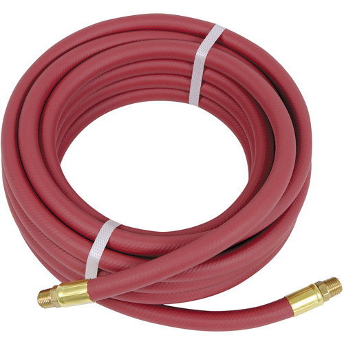 Heavy-Duty Air Hose, Air, PVC, 3/8" dia. x 25', 300 psi, 3/8" NPT NRZ Safety Inc.