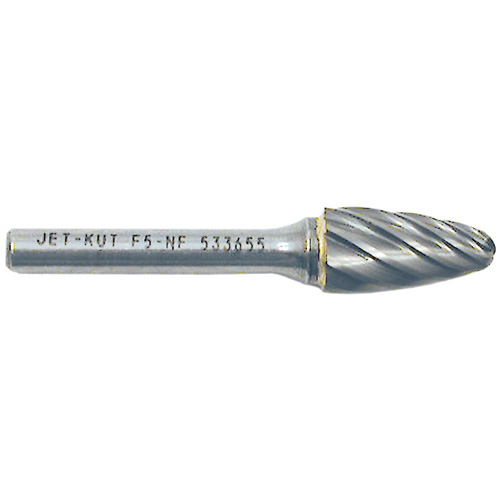Fraise &agrave; bout rond F5-NF 1/4" pour aluminium/mat&eacute;riaux non ferreux, 1/2" dia. NRZ Safety Inc.