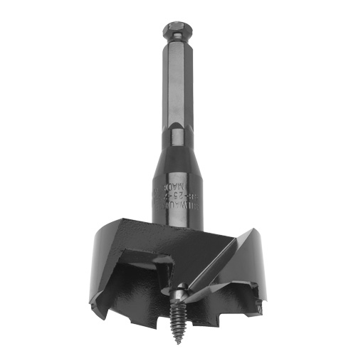 Standard Self-Feed Drill Bit, 2-9/16", 3-5/8" Length, 7/16" Hex Shank NRZ Safety Inc.