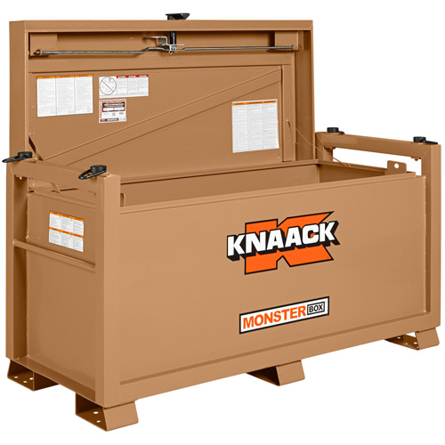 Monster Box Chest, 66" x 30" x 36", Steel, Beige NRZ Safety Inc.