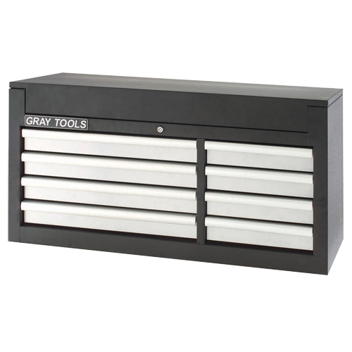 Coffre sup&eacute;rieur - 8 tiroirs, 53-3/8" la, 8 tiroirs, Noir NRZ Safety Inc.