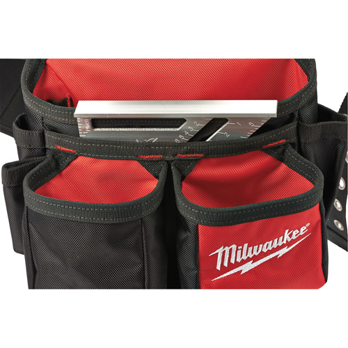 Contractor Work Belt With  Suspension Rig, Nylon, Black NRZ Safety Inc.