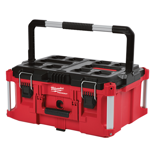 Packout Large Tool box, 22" x 16" x 11", Black/Red NRZ Safety Inc.