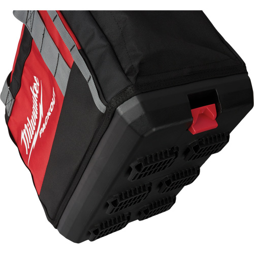 Packout Tool Bag, Ballistic Nylon, 2 Pockets, Black/Red NRZ Safety Inc.