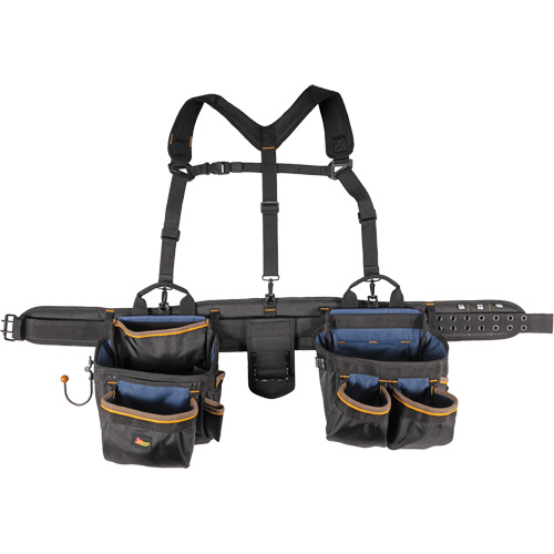 Ceinture &agrave; outils de luxe, Polyester, Noir NRZ Safety Inc.