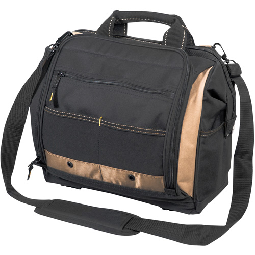 Multi-Compartment Tool Carrier, Polyester, 33 Pockets, Black NRZ Safety Inc.