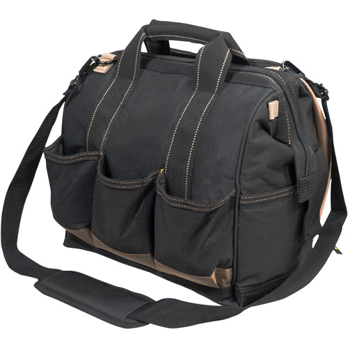 Multi-Compartment Tool Carrier, Polyester, 33 Pockets, Black NRZ Safety Inc.