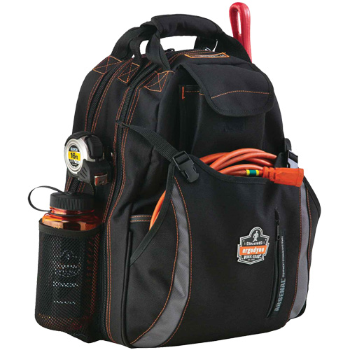 Sac &agrave; dos pour outils 5843 Arsenal, 13-1/2" lo x 8-1/2" la, Noir, Polyester NRZ Safety Inc.