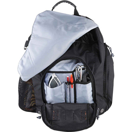 Arsenal&reg; 5143 Tool Backpack, 15" L x 8" W, Black, Polyester NRZ Safety Inc.
