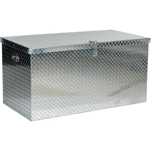 Aluminum Treadplate Portable Tool Box, 25-1/16" D x 49-1/4" W x 24" H, Silver NRZ Safety Inc.