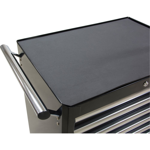 Industrial Tool Cart, 7 Drawers, 27" W x 18-3/4" D x 39" H, Black NRZ Safety Inc.