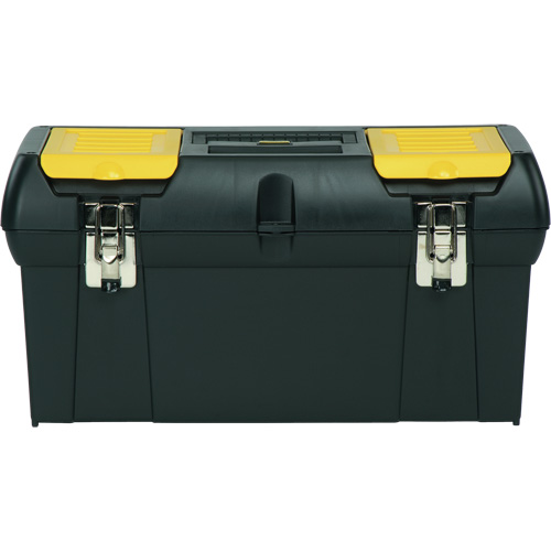 2000 Series Tool Box with Tray, 24" W x 11-1/4" D x 11" H, Black/Yellow NRZ Safety Inc.