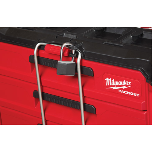 Boîte &agrave; outils avec 3 tiroirs Packout, 16-1/3" x 14-1/3" x 22-1/5", Noir/Rouge NRZ Safety Inc.