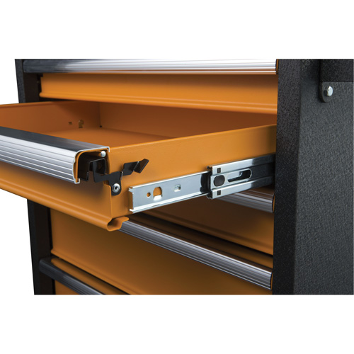 Coffre &agrave; outils de s&eacute;rie GSX, 26" la, 4 tiroirs, Noir/Orange NRZ Safety Inc.