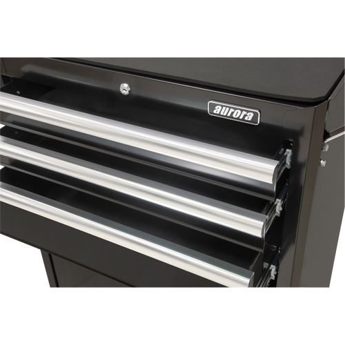 Industrial Tool Cart, 3 Drawers, 29-4/5" W x 21-1/5" D x 38-4/5" H, Black NRZ Safety Inc.