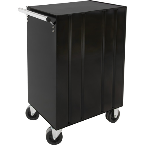 Industrial Tool Cart, 3 Drawers, 29-4/5" W x 21-1/5" D x 38-4/5" H, Black NRZ Safety Inc.