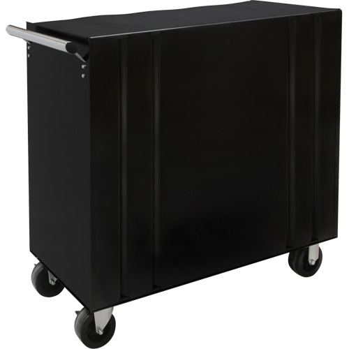 Industrial Tool Cart, 8 Drawers, 44-3/10" W x 21-1/10" D x 36-7/10" H, Black NRZ Safety Inc.