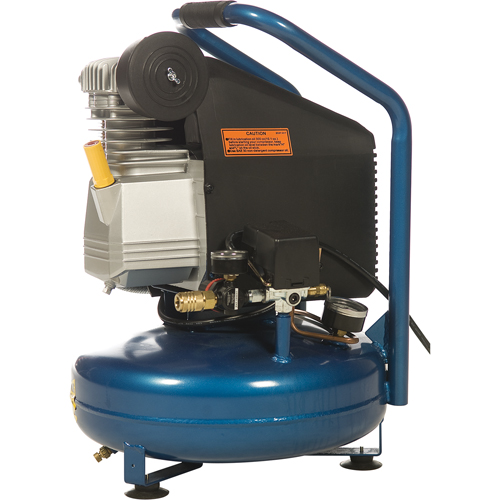 Portable Contractor Series Compressors - Oil Lube, Direct Drive, Electric, 3.3 Gal. (4 US Gal), 125 PSI, 115/1 V NRZ Safety Inc.