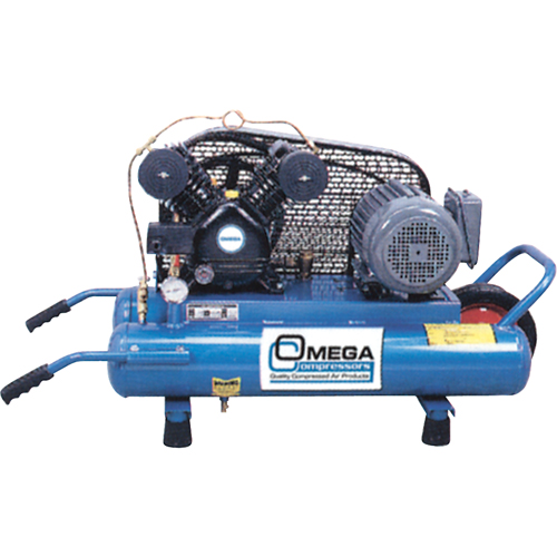 Contractor Series Air Compressors, Electric, 6.6 Gal. (8 US Gal), 125 PSI, 115/1 V NRZ Safety Inc.