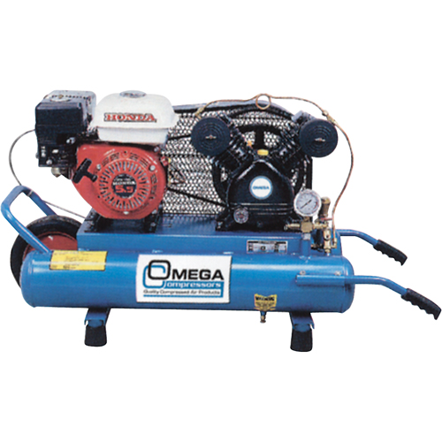 Contractor Series Air Compressors, Gas, 6.6 Gal. (8 US Gal), 125 PSI NRZ Safety Inc.