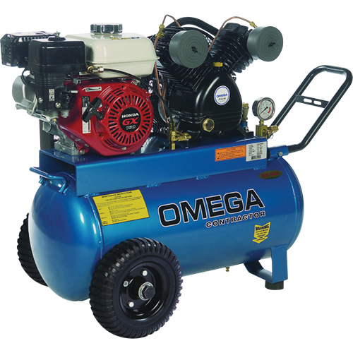 Contractor Series Air Compressors, Gas, 16.6 Gal. (20 US Gal), 125 PSI NRZ Safety Inc.