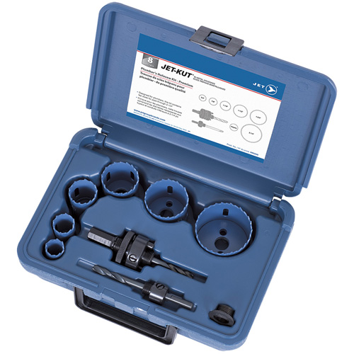 Coffret de scies-cloches haut de gamme pour plombier, 8 morcea NRZ Safety Inc.