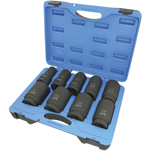PS901D 6-Point SAE Socket Set, 9 Pcs, Impact, 1" Drive Size, Deep NRZ Safety Inc.