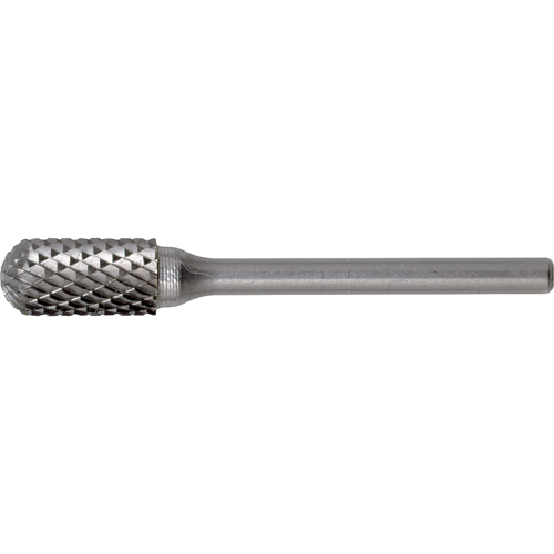 Solid Carbide Burrs - Cylinder Shape with Ball Nose, SC-2, 5/16" Dia., 3/4" Depth of Cut NRZ Safety Inc.