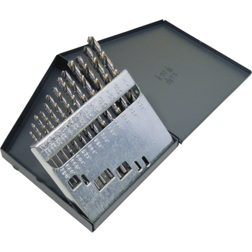 Drill Sets, 13 Pieces, High Speed Steel NRZ Safety Inc.