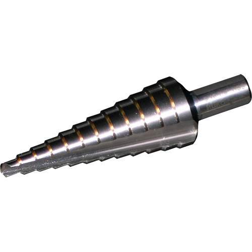 Step Drills, 1/8" - 1/2" , 1/32" Increments NRZ Safety Inc.