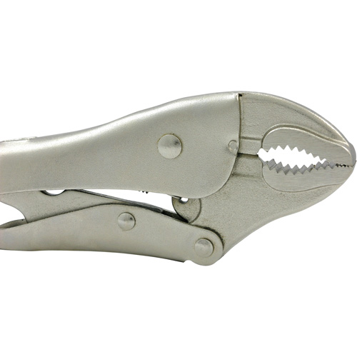 Pinces verrouillables super robustes J10WR avec couteau, Longueur 10", M&acirc;choire courb&eacute;e NRZ Safety Inc.