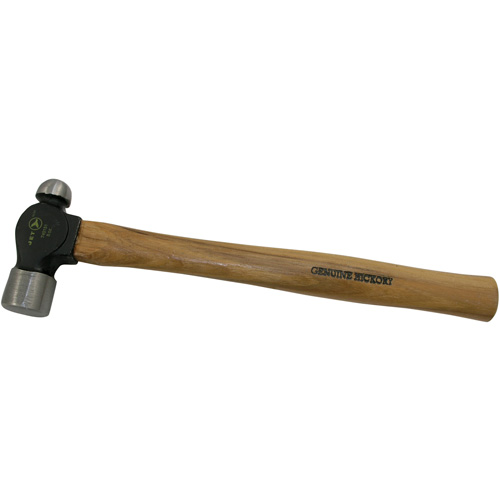 Heavy-Duty Ball Pein Hammer, 8 oz. Head Weight, Plain Face, Wood Handle NRZ Safety Inc.