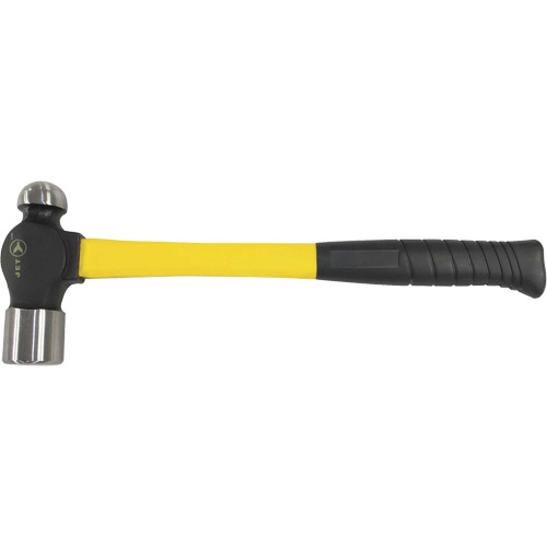 BP-16F Fibreglass Handle Ball Pein Hammer, 16 oz. Head Weight, Plain Face, Cushion Handle NRZ Safety Inc.