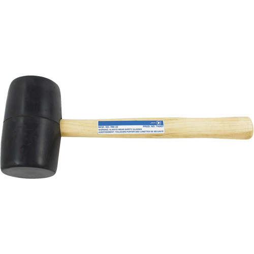 RM-32 Maillet en caoutchouc, 32 oz, Prise en Bois, 13-1/2" lo NRZ Safety Inc.