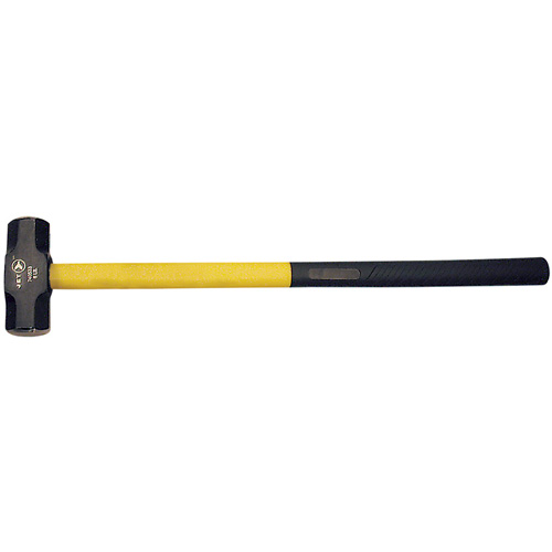 Heavy-Duty Sledge Hammer, 6 lbs., 34", Fibreglass Handle NRZ Safety Inc.