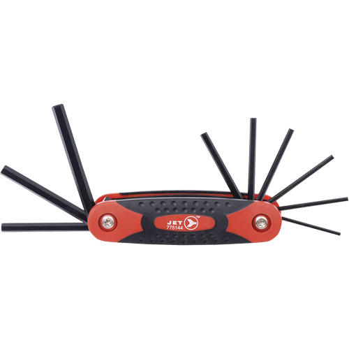 JFHK-9 Jeu de cl&eacute;s hexagonales pliantes, 9 mcx, Imp&eacute;rial NRZ Safety Inc.